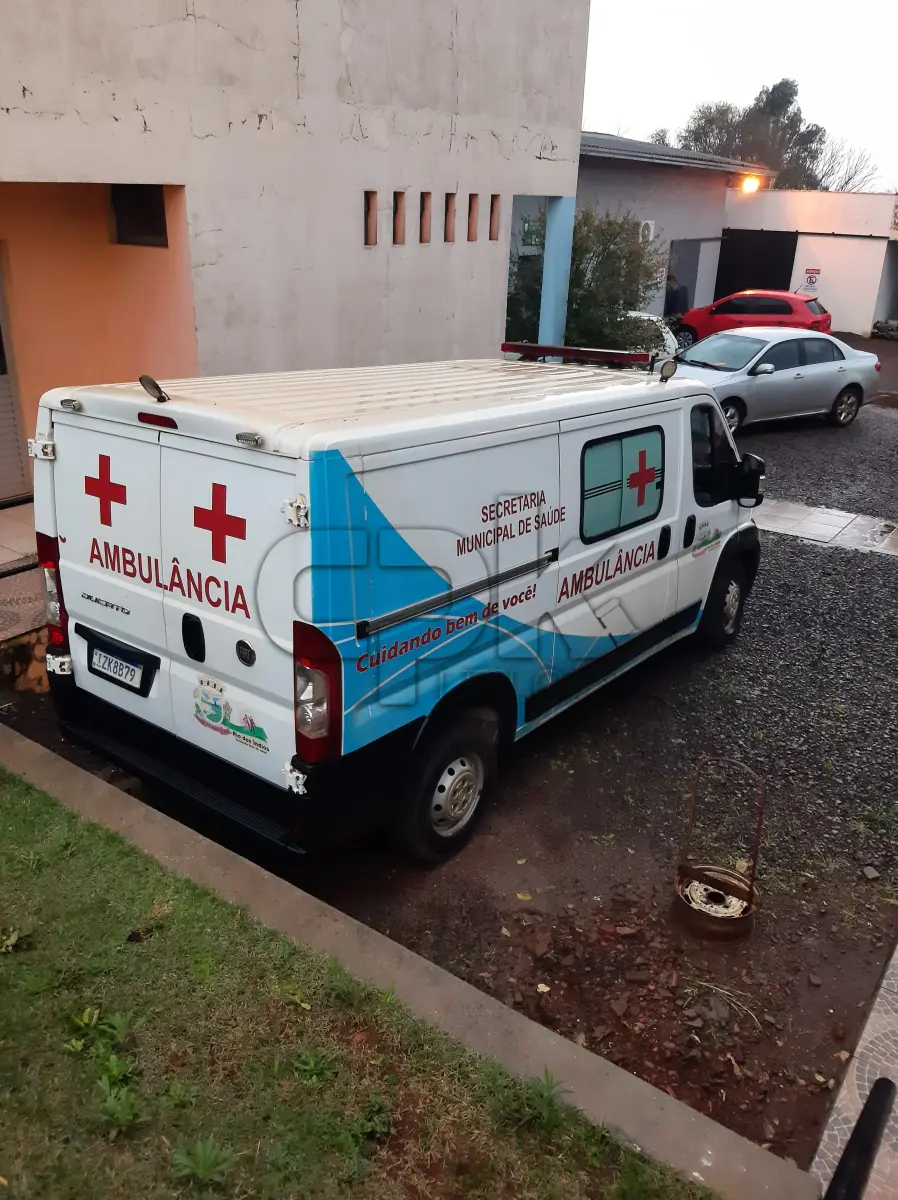 LOTE 005 - Marca Fiat Modelo Ducato TCA AMB, Renavan 01198686380,  Placa IZK8B79, Chassi 3C6DFVCK3KE519636, Ano/Mod  2019/2019, Motor 4 Cilindros, Turbo, 2.3 Potência 130 CV,  Combust Diesel, Cor Branca.