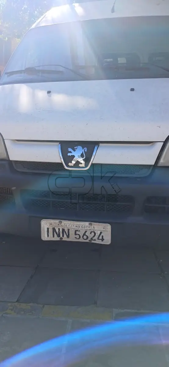 LOTE 007 - PEUGEOT/Boxer TH AMB Carga Caminhonete Diesel  2006/2006 – Placas INN 5624 – Cor: Branca.