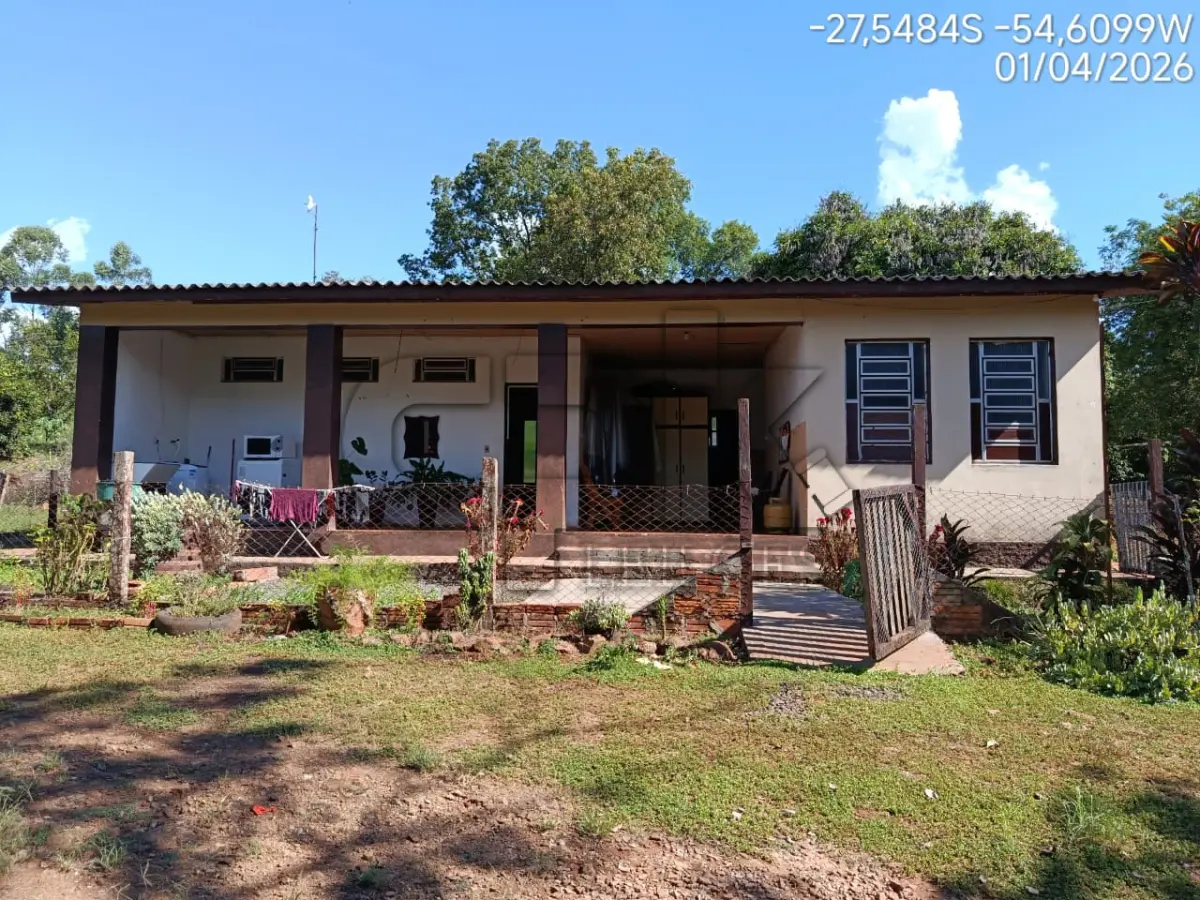 LOTE 037 - Imóvel: Fração do lote rural nº 10-A, 27ª secção, Matrícula nº 1682.  Área total: 0,5 hectares (5.000 m²) conforme matrícula.  Localização: Belo Centro - Interior – Novo Machado/RS – E.M de 1º G. Inc. Gal. Flores  da Cunha.