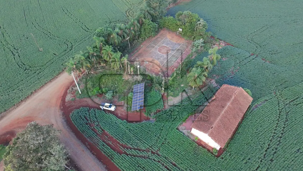 LOTE 039 - Imóvel: Fração do lote rural nº 25, 16ª secção, Matrícula nº 5678.  Área total: 0,5 ha (5.000 m²) conforme matrícula. Localização: Lajeado Terrêncio - Interior – Novo Machado/RS – E.M de Ensino  Fundamental Santa Catarina.
