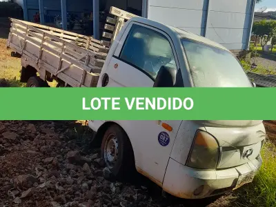 LOTE 016 - VEICULO, CAMINHONETE, MARCA:HYUNDAI, CARROCARIA ABERTA, PLACA: MJH-6089, ANO/MOD:2010/2011, COR: BRANCA, DIESEL, MOTOR Nº D4BHA035423. NO ESTADO QUE SE ENCONTRA. PATRIMÔNIO MUNICIPAL Nº7791.