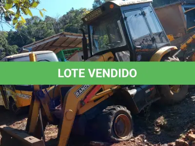 LOTE 002 - RETROESCAVADEIRA RANDON RD406 ADVANCED, ANO/MOD 2015/2015, MOTOR TURBO, TRAÇAO 4X4, CABINE FECHADA COM AR CONDICIONADO QUENTE/FRIO, MOTOR DIESEL 110CV NºE1S194198, CHASSI Nº9AD406AEAF0006189. NO ESTADO QUE SE ENCONTRA. PATRIMÔNIO MUNICIPAL Nº11559.