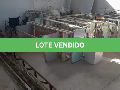 LOTE 002 - SUCATAS DIVERSAS, CONFORME LISTA ANEXO I E CONFORME DISPOSTO PARA VISITAÇÃO NO PAVILHAO INDUSTRIAL.