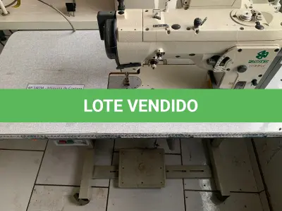 LOTE 022 - Máquina de Costura Industrial ZOJE Zig-Zag.