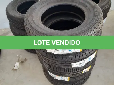 LOTE 005 - 14 (QUATORZE) PNEUS NOVOS MEDIDAS 175/70 R13, CONFORME DISPOSTO PARA VISITAÇÃO NO PAVILHAO INDUSTRIAL.