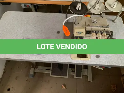 LOTE 017 - Máquina de Costura Industrial SUN SPECIAL Overlock.
