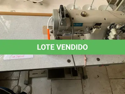 LOTE 013 - Máquina de Costura Industrial SUN SPECIAL Galoneira.