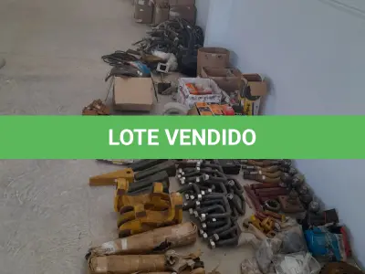 LOTE 008 - PEÇAS NOVAS DIVERSAS CONSIDERADAS INUTEIS PARA A MANUTENÇÃO DA FROTA ATUAL CONFORME ANEXO I, E DISPOSTO PARA VISITAÇÃO NO PAVILHAO INDUSTRIAL.