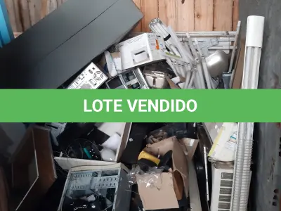 LOTE 018 - Lote de Sucatas, bens Irrecuperáveis, ferro velho.
