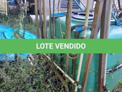 LOTE 009 - PULVERIZADOR MARCA MONTANA, MODELO 600 LITROS, COM FILTRO DE LINHA, COM VALVULA DE ANTIGOTEJO, 24 BICOS. NO ESTADO QUE SE ENCONTRA. PATRIMÔNIO MUNICIPAL Nº4222.
