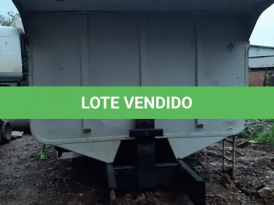 LOTE 016 - Caçamba basculante, Fabricante Librelato, Fabricação 03/2014, Serie N°  SC0LB10249E01620, Modelo Areia e brita, Capac. 12 m3,  Produção 102B1620, Cor Branca.