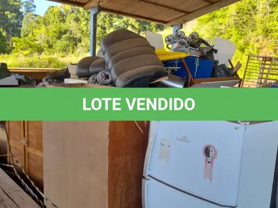 LOTE 001 - SUCATAS DIVERSAS, CONFORME LISTA ANEXO I E DISPOSTO PARA VISITAÇÃO NO PÁTIO DA SMOPT