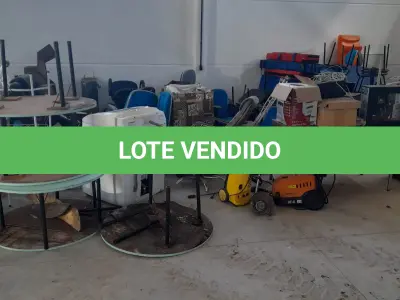 LOTE 002 - SUCATAS DIVERSAS, CONFORME LISTA ANEXO I E CONFORME DISPOSTO PARA VISITAÇÃO NO PAVILHAO INDUSTRIAL.