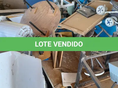 LOTE 001 - SUCATAS DIVERSAS, CONFORME LISTA ANEXO I E DISPOSTO PARA VISITAÇÃO NO PÁTIO DA SMOPT