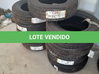 LOTE 006 - 09 (NOVE) PNEUS NOVOS MEDIDAS 195/70 R15 RADIAL, CONFORME DISPOSTO PARA VISITAÇÃO NO PÁTIO DA SMOPT.