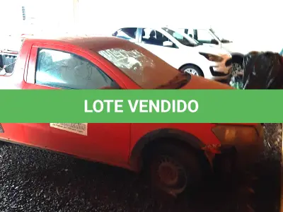 LOTE 001 - Marca Volkswagen Modelo Nova Saveiro CS 1.6 Renavan  00558502601, Placa IUP5B31 Chassi 9BWKB05UXEP053534  Ano/Mod 2013/2014, Motor 4 Cilindros, 8 válvulas  Potência 104  CV, cor vermelha.