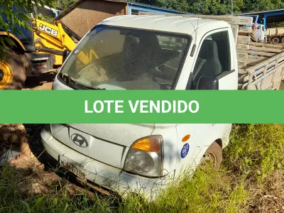 LOTE 016 - VEICULO, CAMINHONETE, MARCA:HYUNDAI, CARROCARIA ABERTA, PLACA: MJH-6089, ANO/MOD:2010/2011, COR: BRANCA, DIESEL, MOTOR Nº D4BHA035423. NO ESTADO QUE SE ENCONTRA. PATRIMÔNIO MUNICIPAL Nº7791.