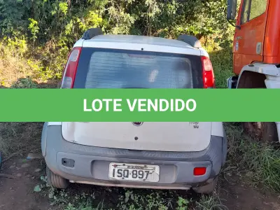 LOTE 010 - VEICULO FIAT UNO WAY 1.4, BRANCO, ANO/MOD:2011/2012, CHASSI: 9BD195163C0292152, RENAVAM: 412029189, PLACA: ISQ-8971. NO ESTADO QUE SE ENCONTRA. PATRIMÔNIO MUNICIPAL Nº8018.
