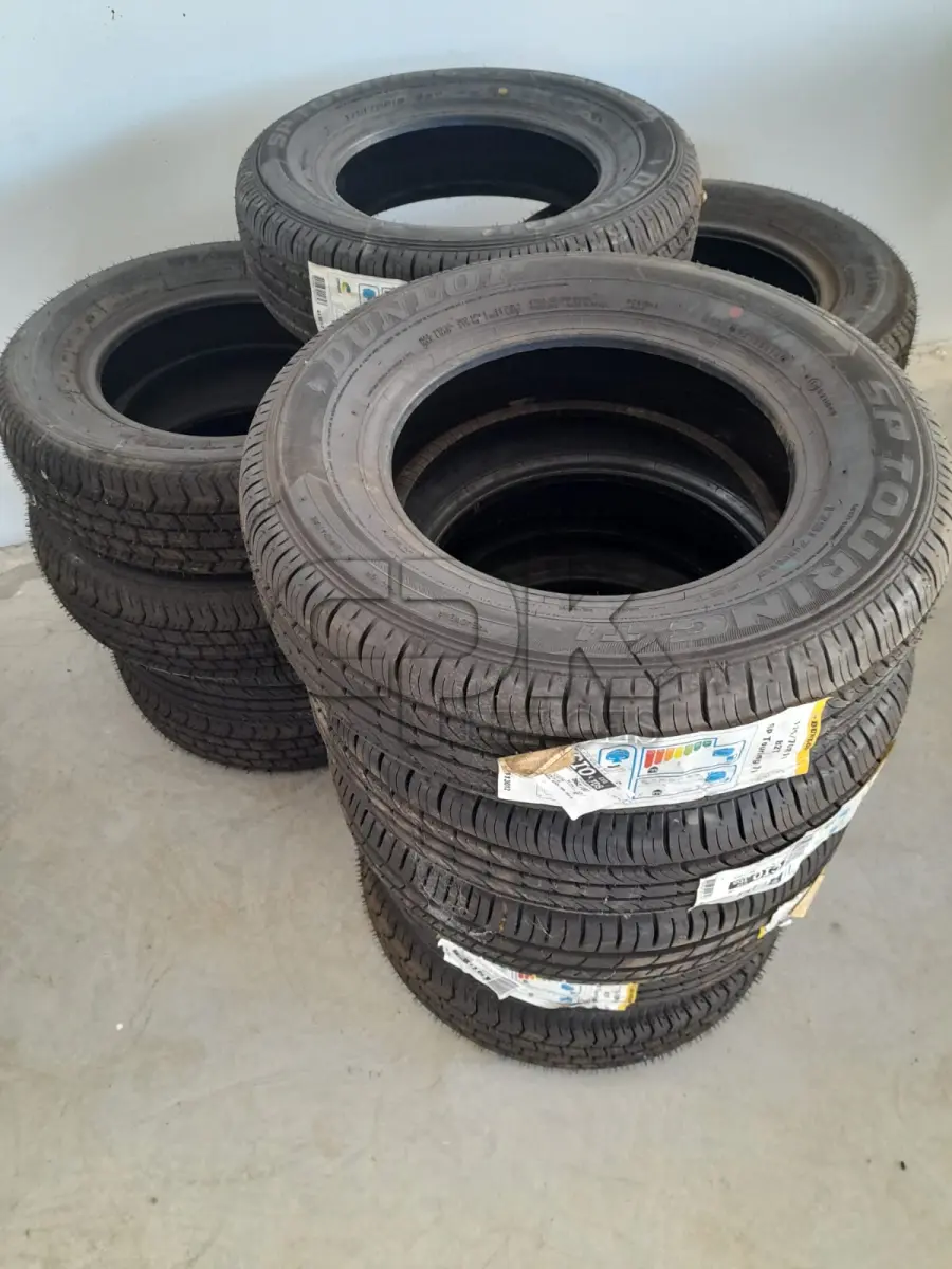 LOTE 005 - 14 (QUATORZE) PNEUS NOVOS MEDIDAS 175/70 R13, CONFORME DISPOSTO PARA VISITAÇÃO NO PAVILHAO INDUSTRIAL.