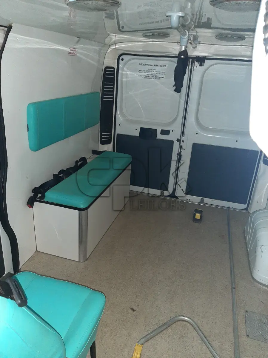 LOTE 005 - Marca Fiat Modelo Ducato TCA AMB, Renavan 01198686380,  Placa IZK8B79, Chassi 3C6DFVCK3KE519636, Ano/Mod  2019/2019, Motor 4 Cilindros, Turbo, 2.3 Potência 130 CV,  Combust Diesel, Cor Branca.