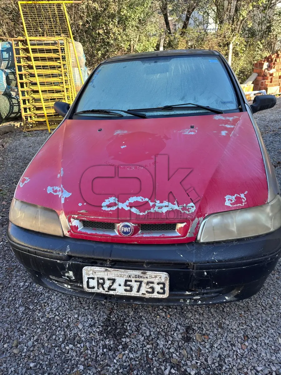 LOTE 005 - FIAT/Palio EX Passageiro Automóvel Gasolina 2001/2001  Placas CRZ 5753 – Cor: Cinza.