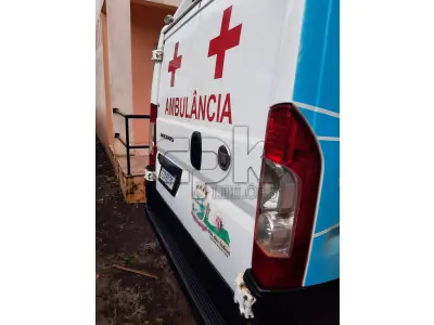 LOTE 005 - Marca Fiat Modelo Ducato TCA AMB, Renavan 01198686380,  Placa IZK8B79, Chassi 3C6DFVCK3KE519636, Ano/Mod  2019/2019, Motor 4 Cilindros, Turbo, 2.3 Potência 130 CV,  Combust Diesel, Cor Branca.