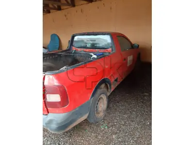 LOTE 001 - Marca Volkswagen Modelo Nova Saveiro CS 1.6 Renavan  00558502601, Placa IUP5B31 Chassi 9BWKB05UXEP053534  Ano/Mod 2013/2014, Motor 4 Cilindros, 8 válvulas  Potência 104  CV, cor vermelha.