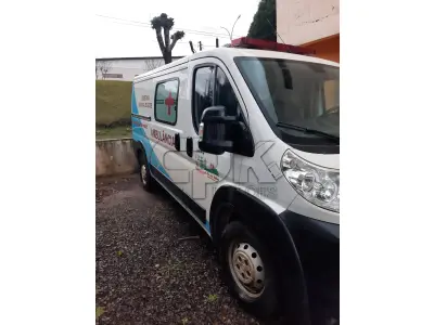 LOTE 005 - Marca Fiat Modelo Ducato TCA AMB, Renavan 01198686380,  Placa IZK8B79, Chassi 3C6DFVCK3KE519636, Ano/Mod  2019/2019, Motor 4 Cilindros, Turbo, 2.3 Potência 130 CV,  Combust Diesel, Cor Branca.