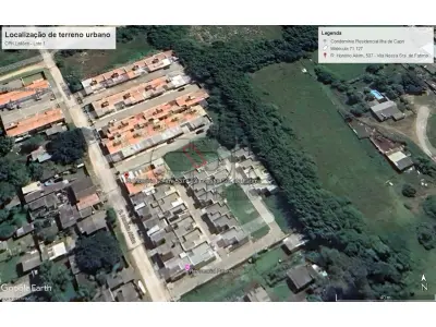 LOTE 001 - Terreno sem benfeitorias, localizado em condomínio fechado, sito na rua Honório Aikim, sob nº  537.