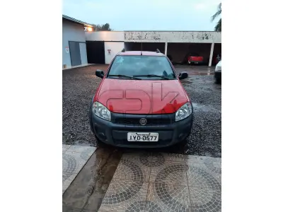 LOTE 003 - Marca Fiat Modelo Strada HD WK CC E Renavan 01153661656  Placa IYO0577 Chassi 9BD5781FFJY253693 Ano/Mod  2018/2018, Motor 4 Cilindros, 8 vál, 1.4 Potência 88 CV  Combust Flex, Cor Vermelha.