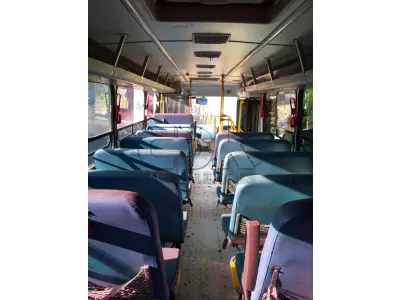 LOTE 019 - ONIBUS ESCOLAR VW/15.190, 48 LUGARES, PLACAS IWM-8276 ANO/MOD 2014/2014. NO ESTADO QUE SE ENCONTRA. PATRIMÔNIO MUNICIPAL Nº11286.  OBS. ACOMPANHA O VEÍCULO 04 PNEUS SOBRESSALENTES PARA RECAPAGEM.