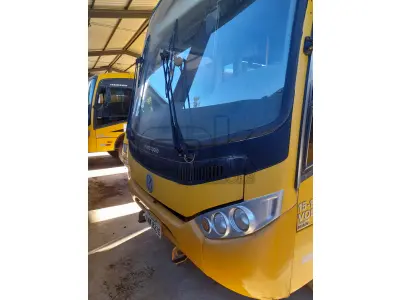 LOTE 019 - ONIBUS ESCOLAR VW/15.190, 48 LUGARES, PLACAS IWM-8276 ANO/MOD 2014/2014. NO ESTADO QUE SE ENCONTRA. PATRIMÔNIO MUNICIPAL Nº11286.  OBS. ACOMPANHA O VEÍCULO 04 PNEUS SOBRESSALENTES PARA RECAPAGEM.