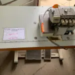 LOTE 014 - Máquina de Costura Industrial ZOJE Overlock.