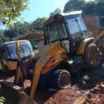 LOTE 020 - RETROESCAVADEIRA RANDON RD406 ADVANCED, ANO/MOD 2015/2015, MOTOR TURBO, TRAÇAO 4X4, CABINE FECHADA COM AR CONDICIONADO QUENTE/FRIO, MOTOR DIESEL 110CV NºE1S194198, CHASSI Nº9AD406AEAF0006189. NO ESTADO QUE SE ENCONTRA. PATRIMÔNIO MUNICIPAL Nº11559.