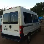LOTE 014 - VEICULO FIAT/DUCATO MC TCA MIC, 16 PASSAGEIROS ANO/MOD 2014/2014, COR BRANCA, COMBUSTÍVEL DIESEL, RENAVAM: 404449, CHASSI Nº 93W245H34E2137803, MOTOR Nº F1AE34817213770, PLACAS: IWA-6482. NO ESTADO QUE SE ENCONTRA. PATRIMÔNIO MUNICIPAL Nº11282.