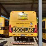 LOTE 019 - ONIBUS ESCOLAR VW/15.190, 48 LUGARES, PLACAS IWM-8276 ANO/MOD 2014/2014. NO ESTADO QUE SE ENCONTRA. PATRIMÔNIO MUNICIPAL Nº11286.  OBS. ACOMPANHA O VEÍCULO 04 PNEUS SOBRESSALENTES PARA RECAPAGEM.