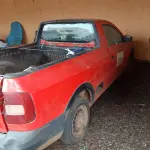 LOTE 001 - Marca Volkswagen Modelo Nova Saveiro CS 1.6 Renavan  00558502601, Placa IUP5B31 Chassi 9BWKB05UXEP053534  Ano/Mod 2013/2014, Motor 4 Cilindros, 8 válvulas  Potência 104  CV, cor vermelha.