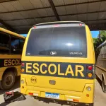 LOTE 018 - VEICULO ÔNIBUS ESCOLAR, COR: AMARELO/PRETO, MARCA/MODELO:MARCOPOLO/VOLARE V8L ESC. ANO/MOD:2008/2009, CAPACIDADE:31 PASSAGEIROS + 1 AUXILIAR, CHASSI:93PB4ZG3P9C027146, MOTOR:E1T149699, POTENCIA:115CV, PLACA:IPJ-5367. NO ESTADO QUE SE ENCONTRA. PATRIMÔNIO MUNICIPAL Nº7261.
