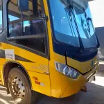 LOTE 019 - ONIBUS ESCOLAR VW/15.190, 48 LUGARES, PLACAS IWM-8276 ANO/MOD 2014/2014. NO ESTADO QUE SE ENCONTRA. PATRIMÔNIO MUNICIPAL Nº11286.  OBS. ACOMPANHA O VEÍCULO 04 PNEUS SOBRESSALENTES PARA RECAPAGEM.