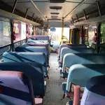 LOTE 019 - ONIBUS ESCOLAR VW/15.190, 48 LUGARES, PLACAS IWM-8276 ANO/MOD 2014/2014. NO ESTADO QUE SE ENCONTRA. PATRIMÔNIO MUNICIPAL Nº11286.  OBS. ACOMPANHA O VEÍCULO 04 PNEUS SOBRESSALENTES PARA RECAPAGEM.