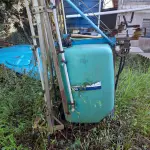 LOTE 009 - PULVERIZADOR MARCA MONTANA, MODELO 600 LITROS, COM FILTRO DE LINHA, COM VALVULA DE ANTIGOTEJO, 24 BICOS. NO ESTADO QUE SE ENCONTRA. PATRIMÔNIO MUNICIPAL Nº4222.