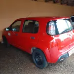 LOTE 004 - Marca Fiat Modelo Uno Drive 1.0, Renavan 01144364172,  Placa IYJ4644, Chassi 9BD195B4NJ0831866, Ano/Mod  2017/2018, Motor 3 Cil, Firefly Potência 77 CV Combust Flex  Cor Vermelha.